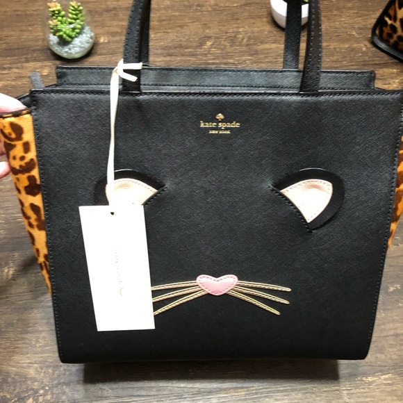 Kate Spade Run Wild Hayden Leopard Bag New w/ Tag - Picture 4 of 8